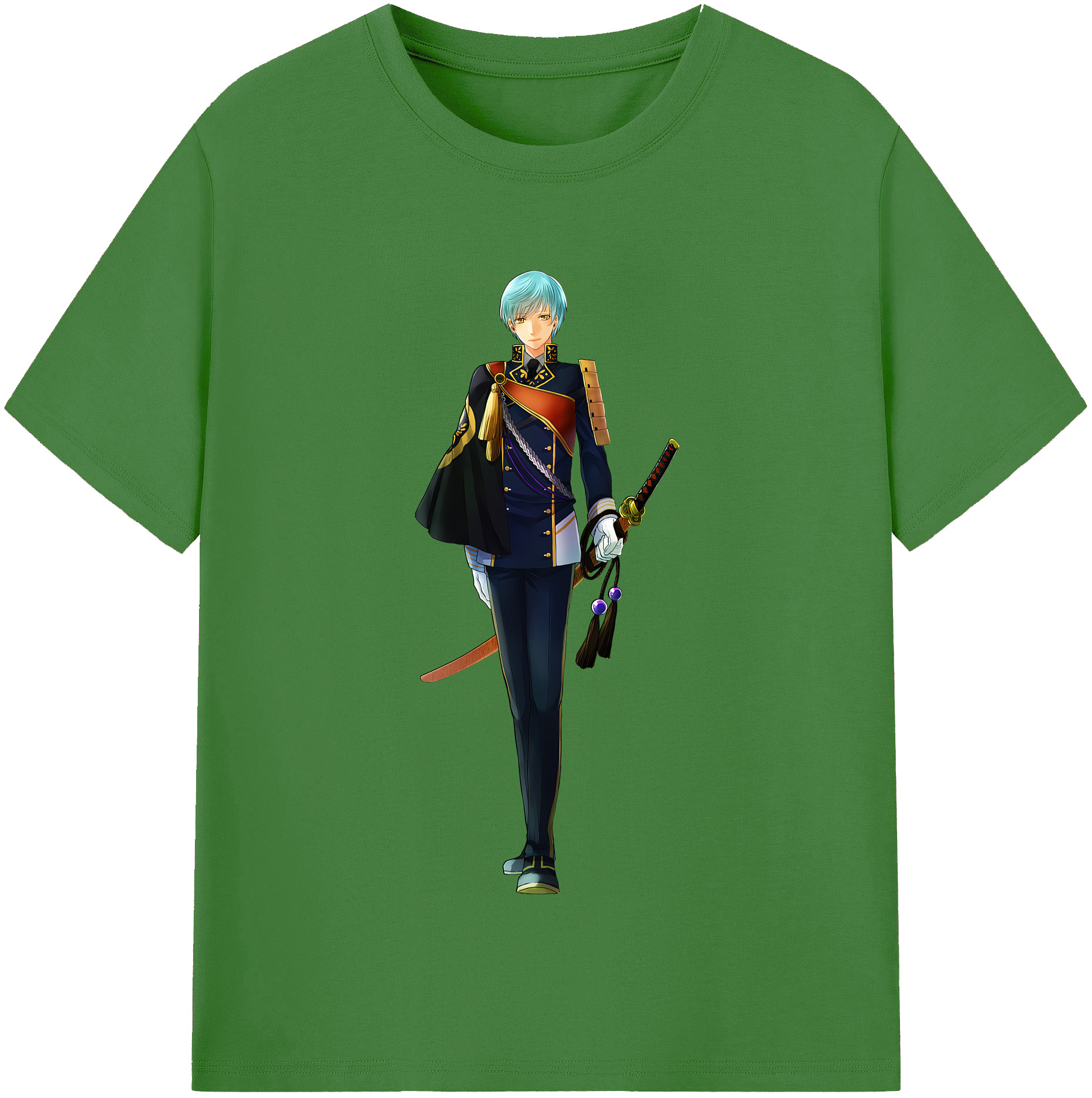 （画像用） 刀剣乱舞 Touken Ranbu レディースカジュアルプリントTシャツ（綿100％）
